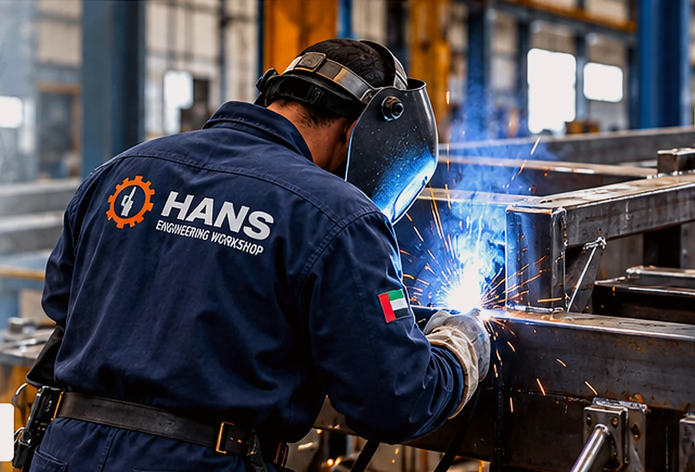 Industrial metal fabrication and welding