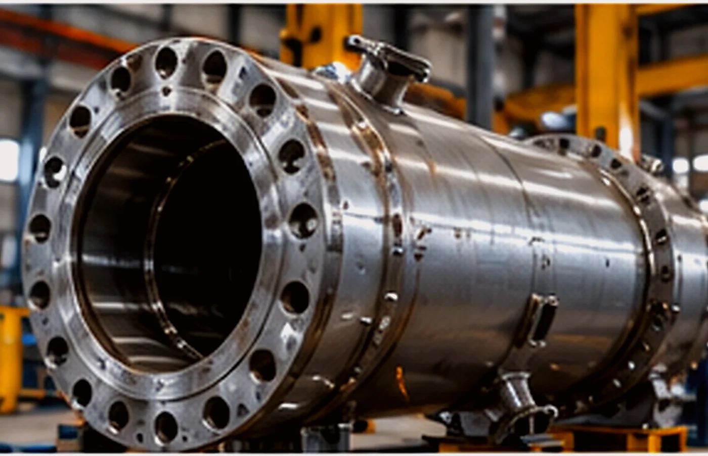 Heavy mining equipment component machining and refurbishment